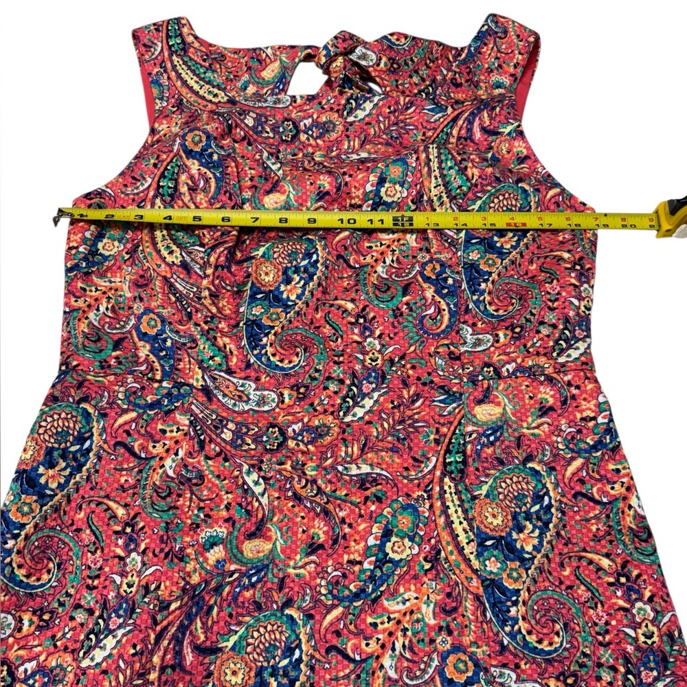 Talbots | Bonaire Paisley Print Sheath Dress - NWT - Picture 6 of 11